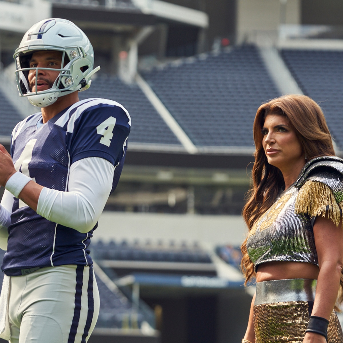 Teresa Giudice and More Housewives Hit the Football Field for Epic TV Ad