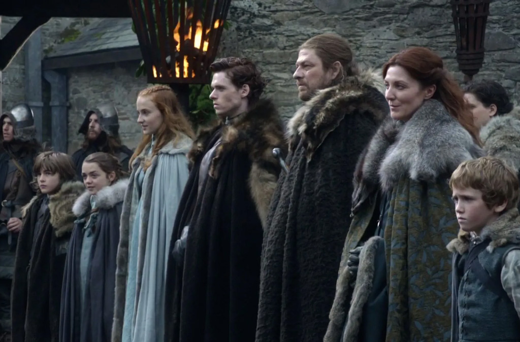 Game of Thrones, Season 1, Stark family