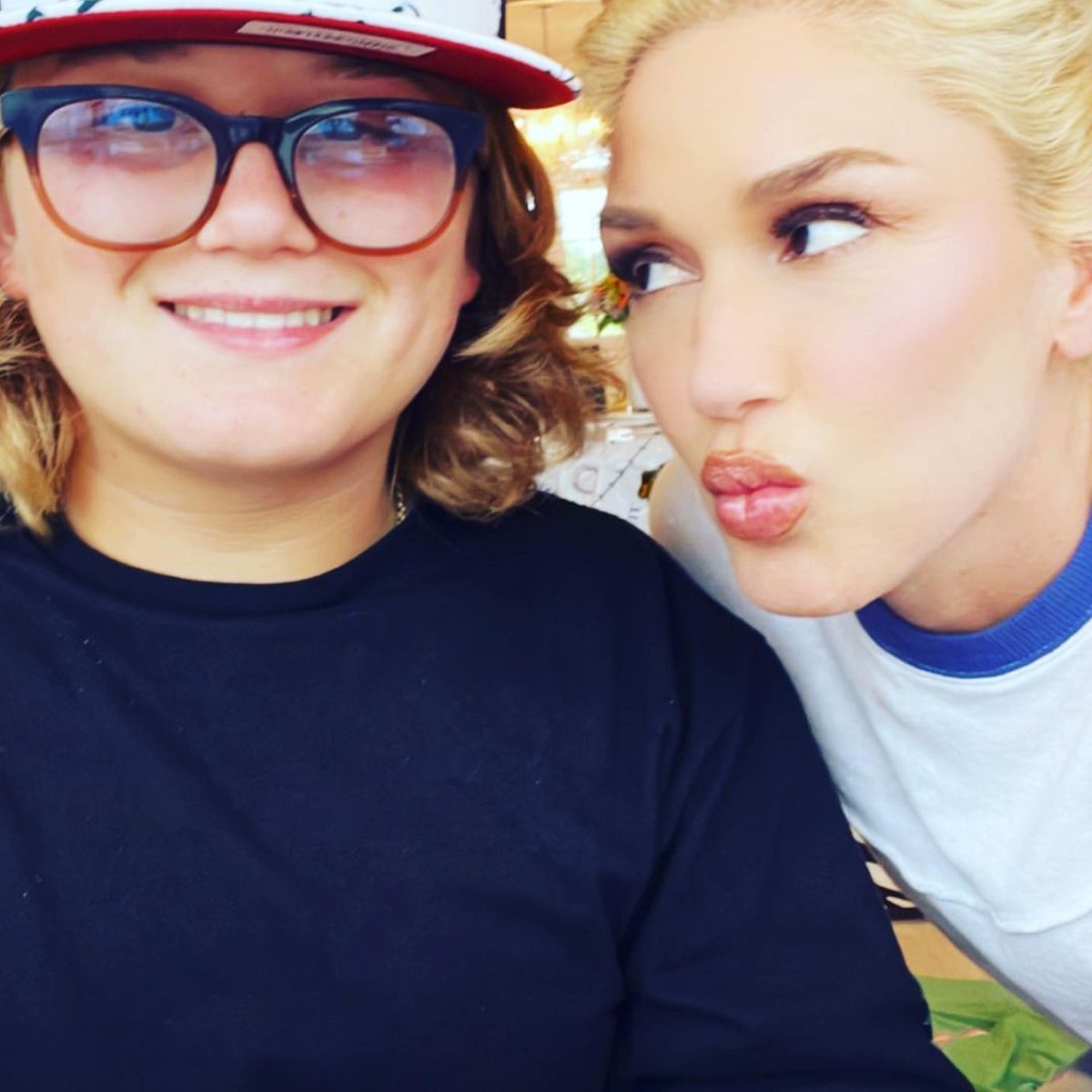 Gwen Stefani and Zuma, Instagram