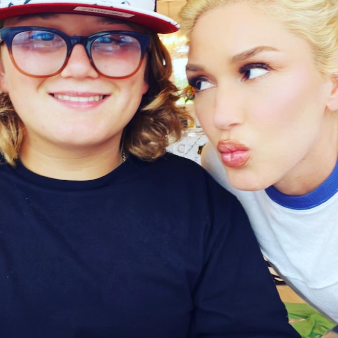 Gwen Stefani and Zuma, Instagram