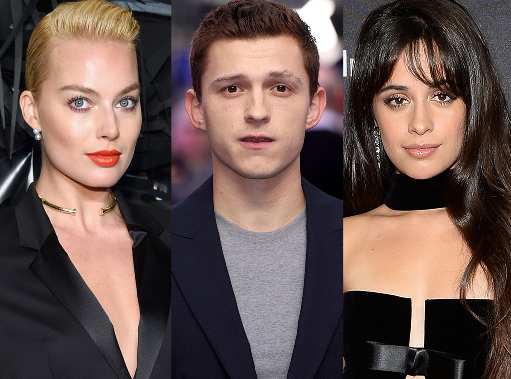 Margot Robbie, Tom Holland, Camila Cabello