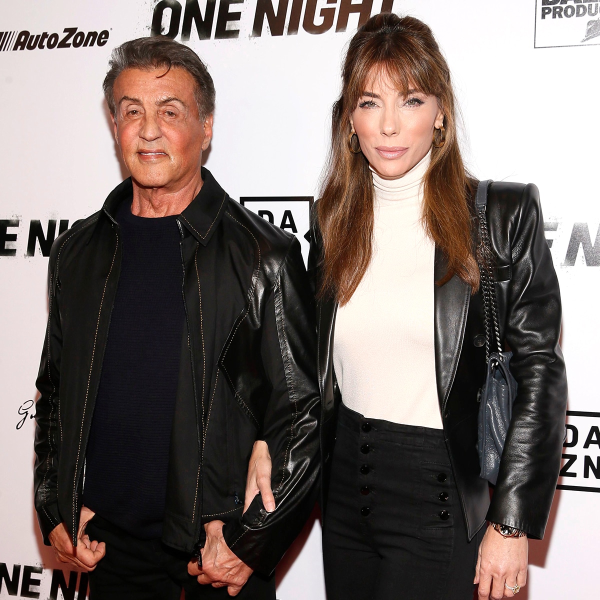 Sylvester Stallone Covers Tattoo of Wife Jennifer Flavin Amid Divorce - E!  Online