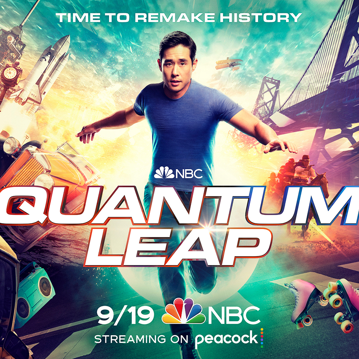 Quantum Leap Preview Throws Raymond Lee Into the Gulf War - E! Online