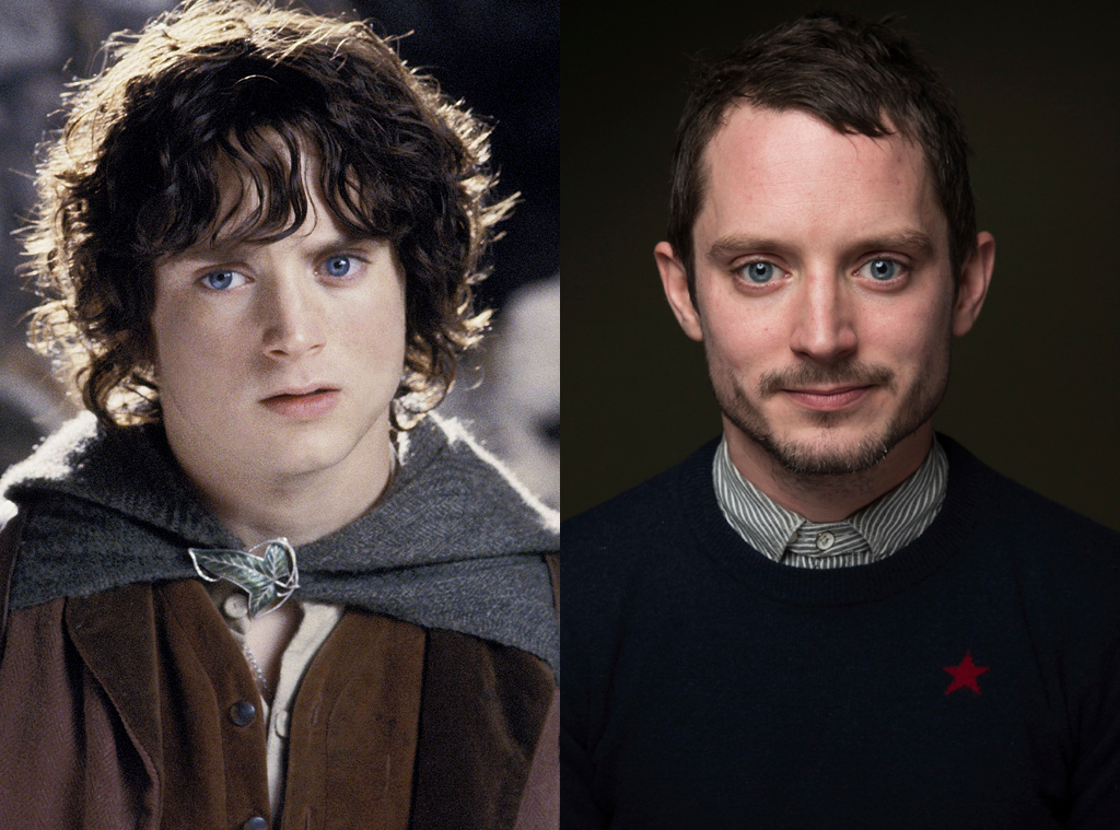 Frodo, Elijah Wood, Lord of the Rings, Then and Now