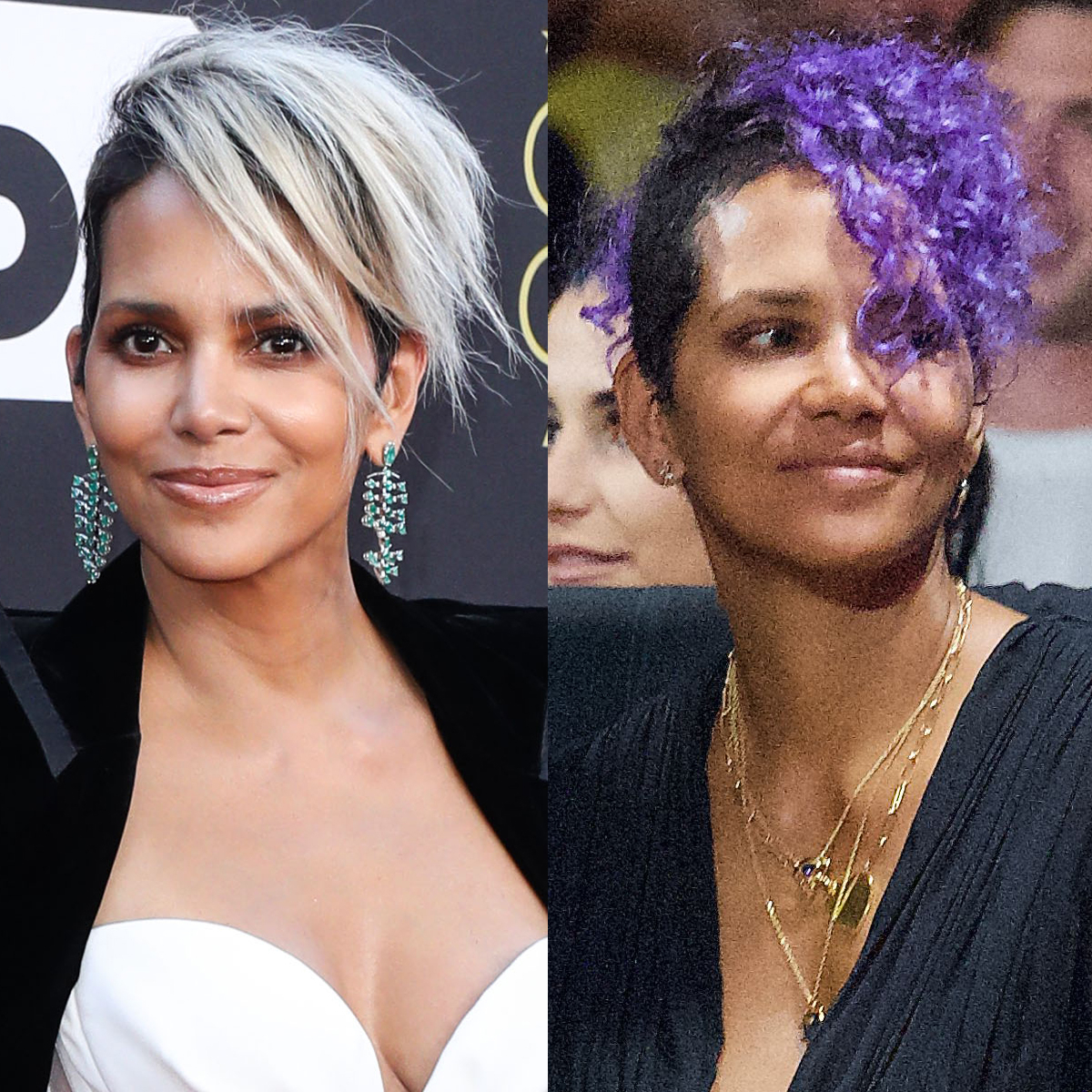 Halle Berry updates pixie haircut with new shaved style