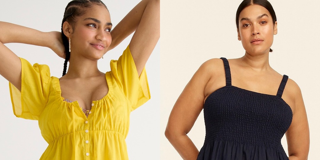 J.Crew Extra 70% Off Clearance Sale: Get This $110 Beach Dress for $18 & More Great Deals Starting at $3 - E! Online.jpg