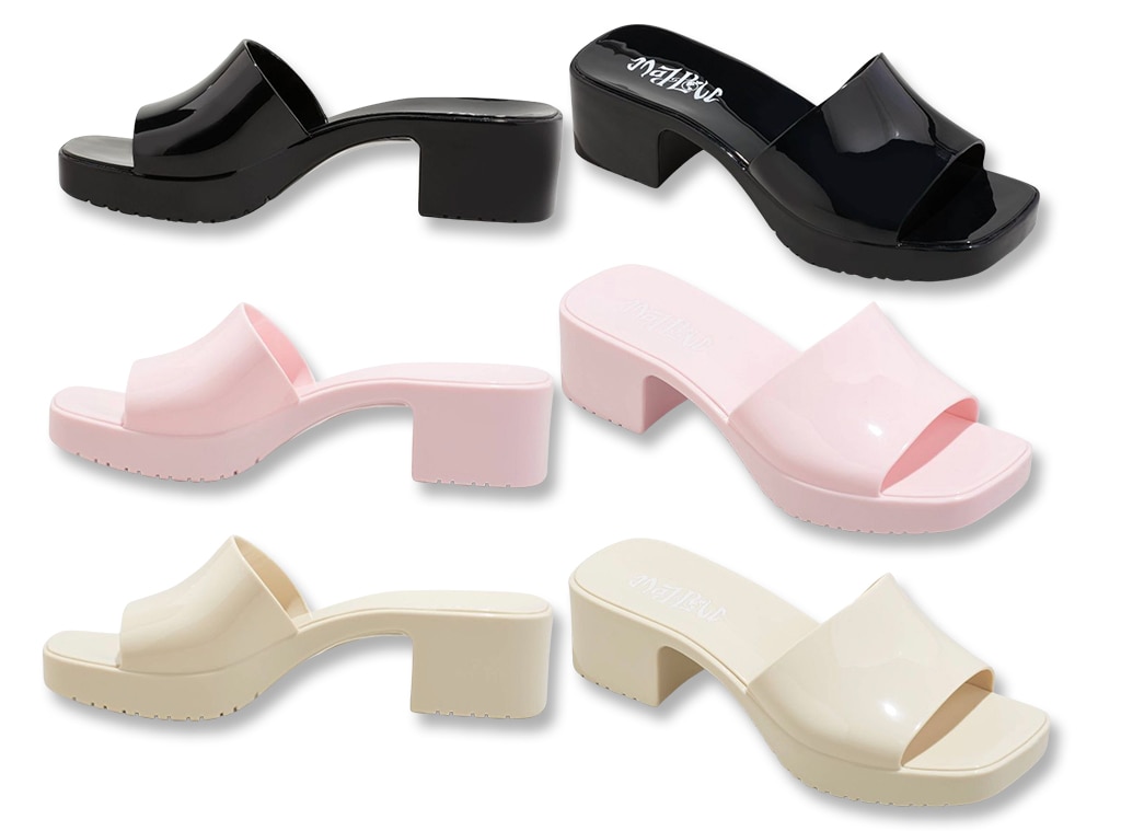 Designer sales jelly slides