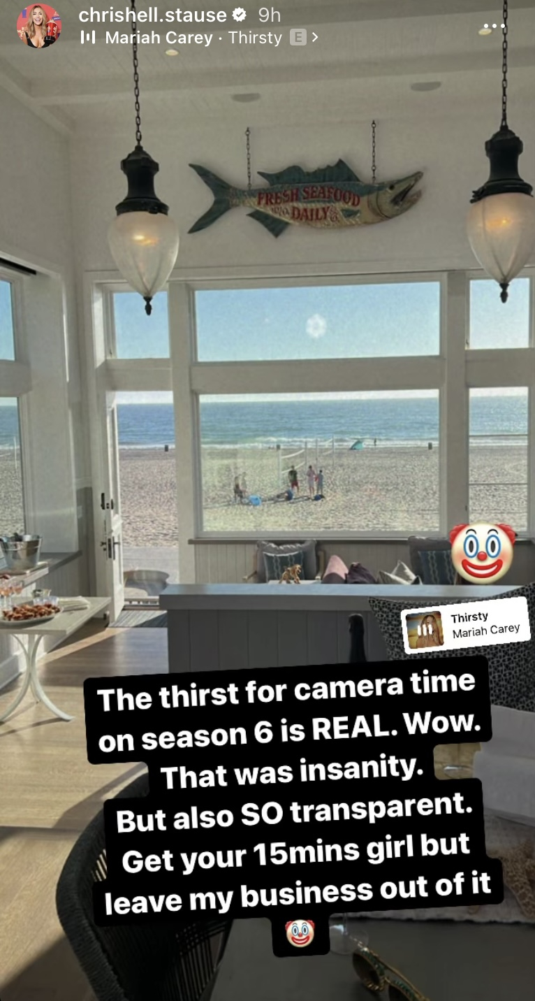 Chrishell Stause, Instagram Stories