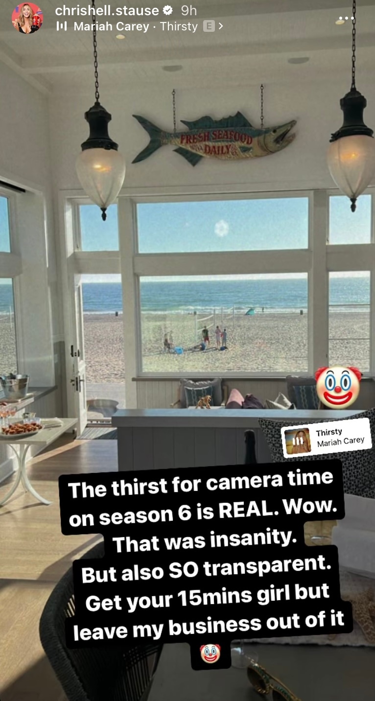 Chrishell Stause, Instagram Stories