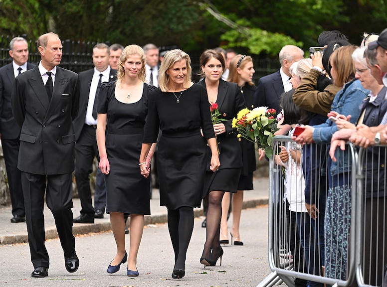 Prince Edward, Earl of Wessex, Lady Louise Windsor, Sophie, Countess of Wessex, Princess Eugenie, Princess Beatrice