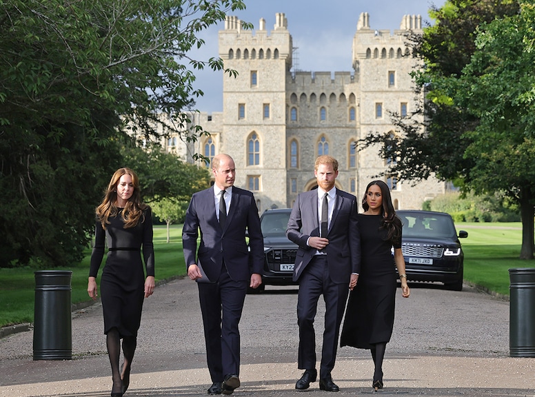 Prince William, Prince Harry, Meghan Markle, Kate Middleton