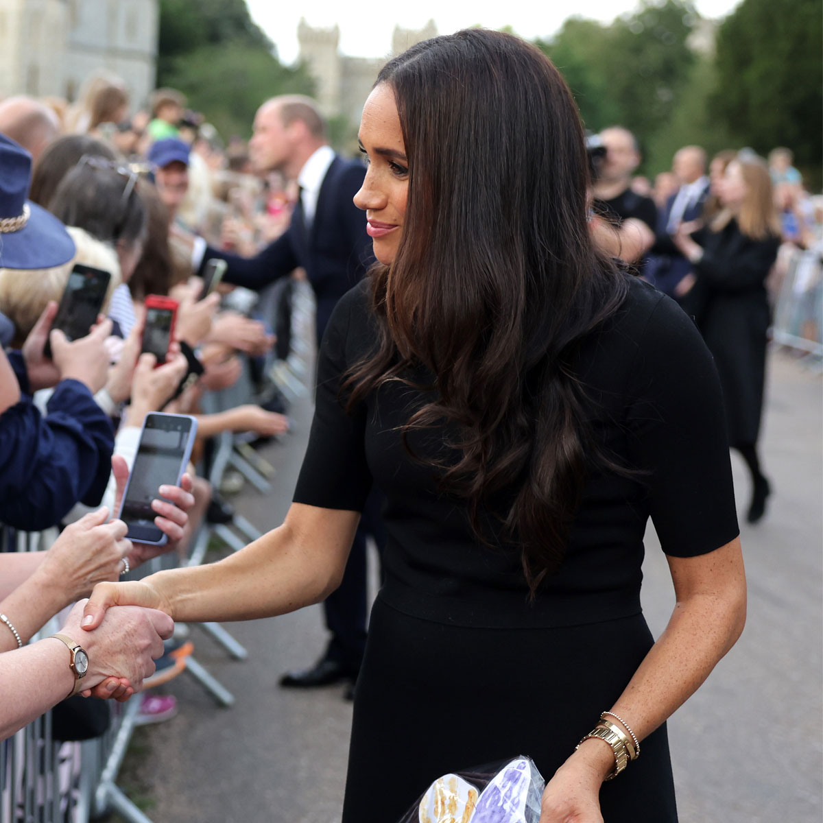 Teen Girl Shares Why She Wanted to "Welcome" Meghan Markle With Hug After Queen's Death