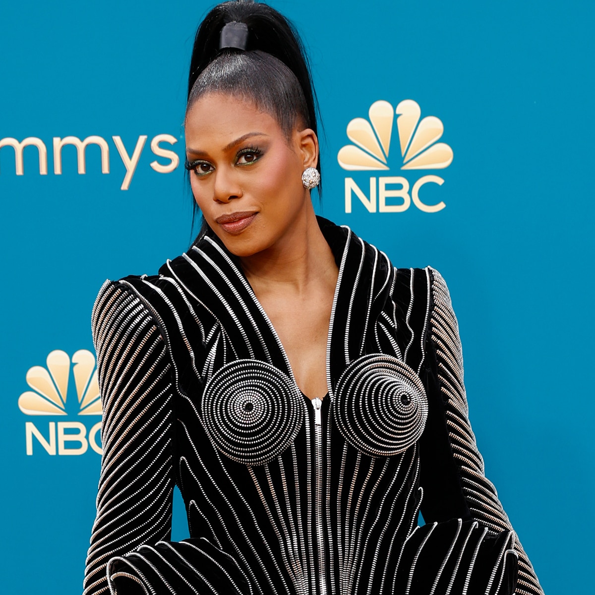 Laverne Cox, 2022 Emmy Awards, Emmys, Red Carpet Fashions