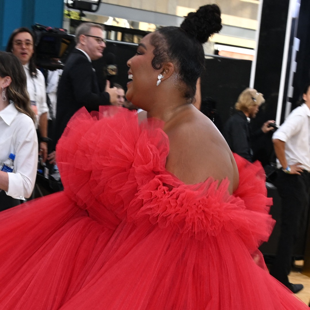 Lizzo's Got the Juice With Her Red Hot Look at the 2022 Emmys