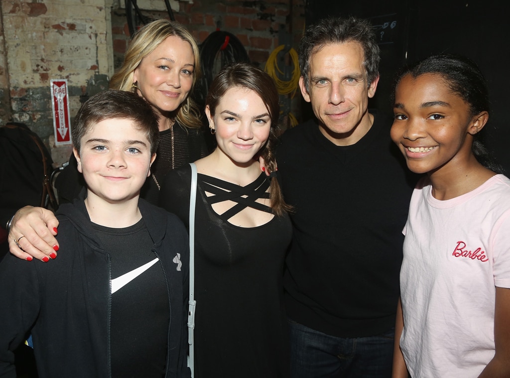 Ella, filha de Ben Stiller e Christine Taylor, já cresceu