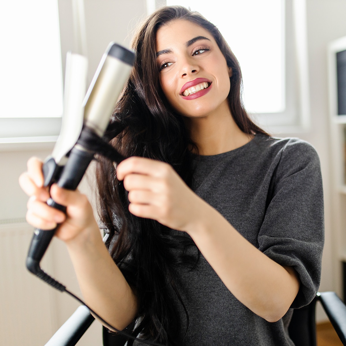 Hybrid on sale curling iron