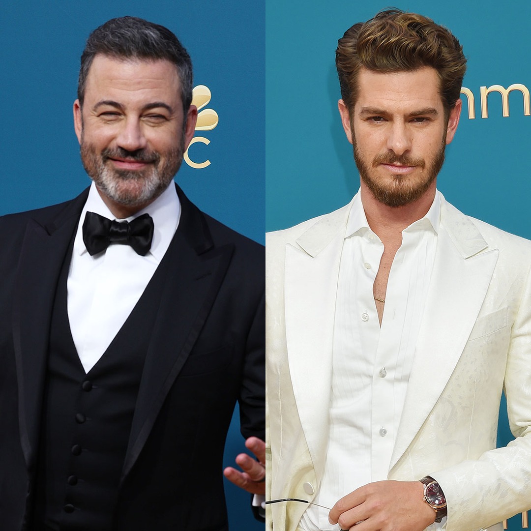 Jimmy Kimmel Praises "Superhero" Andrew Garfield for Saving Him at the 2022 Emmys