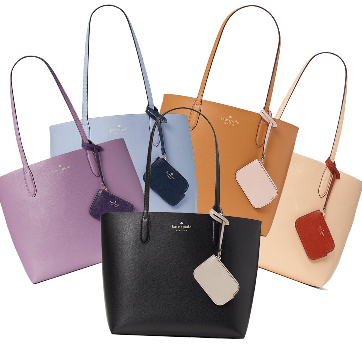 Kate Spade New York Women's Madison Saffiano Leather Small Flip CrossBody  Bag, Black: Handbags: Amazon.com