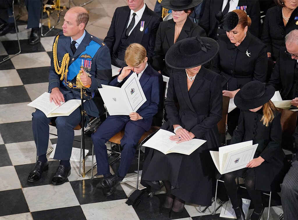 How the Royal Seating Chart for Queen s Funeral Was Arranged