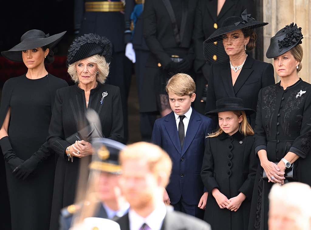 Prince George, Princess Charlotte Attend Queen Elizabeth's Funeral