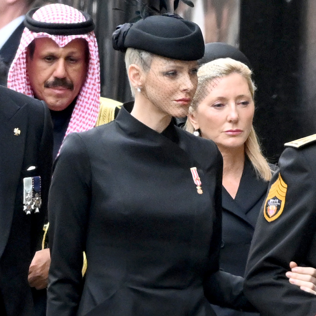 Princess Charlene of Monaco Makes Rare Public Appearance at Queen Elizabeth II's Funeral