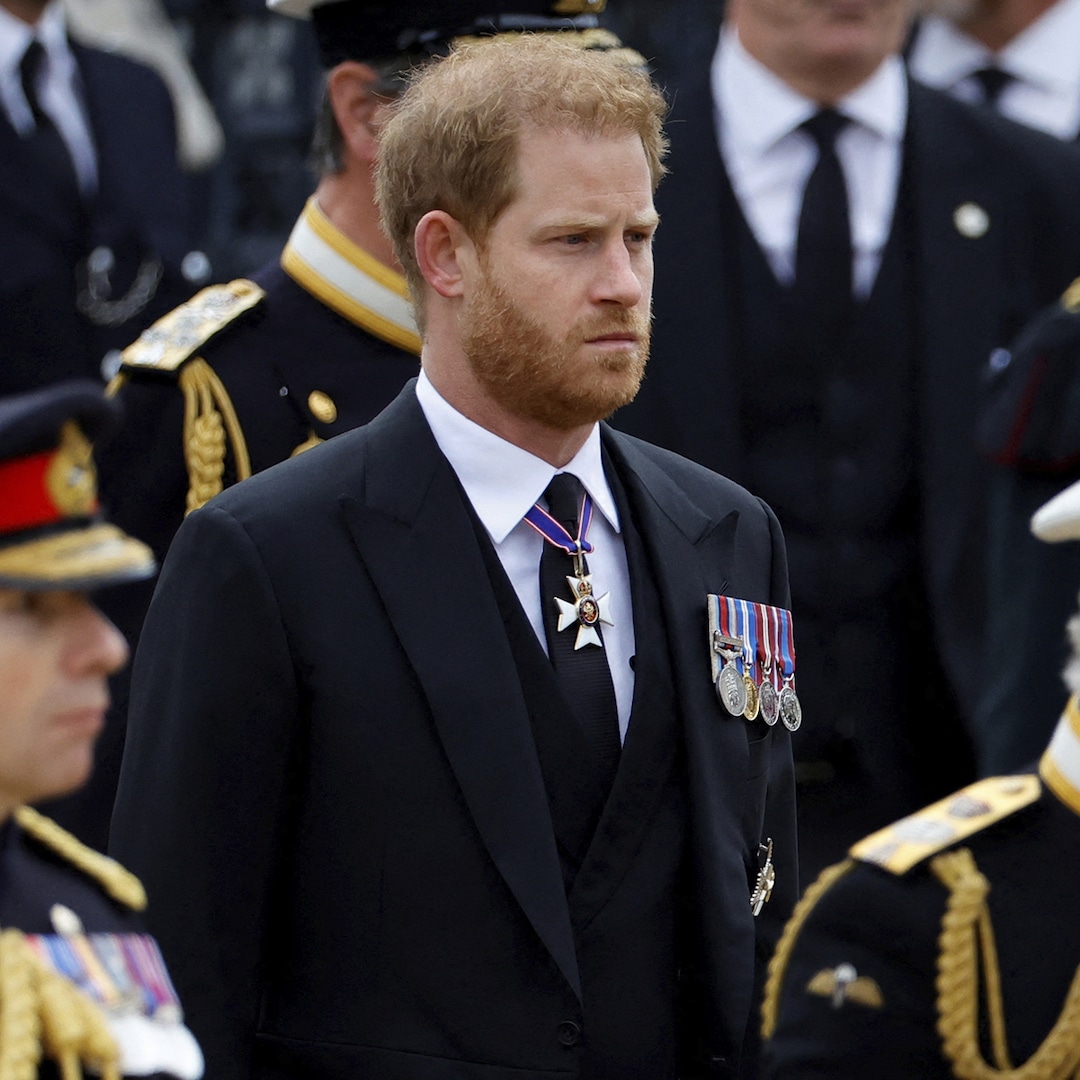 Why Prince Harry Isn't Wearing Military Uniform at Queen Elizabeth II's Funeral