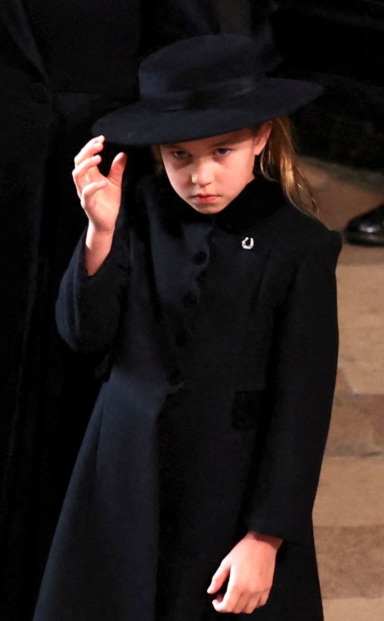 Princess Charlotte, Queen Elizabeth Funeral