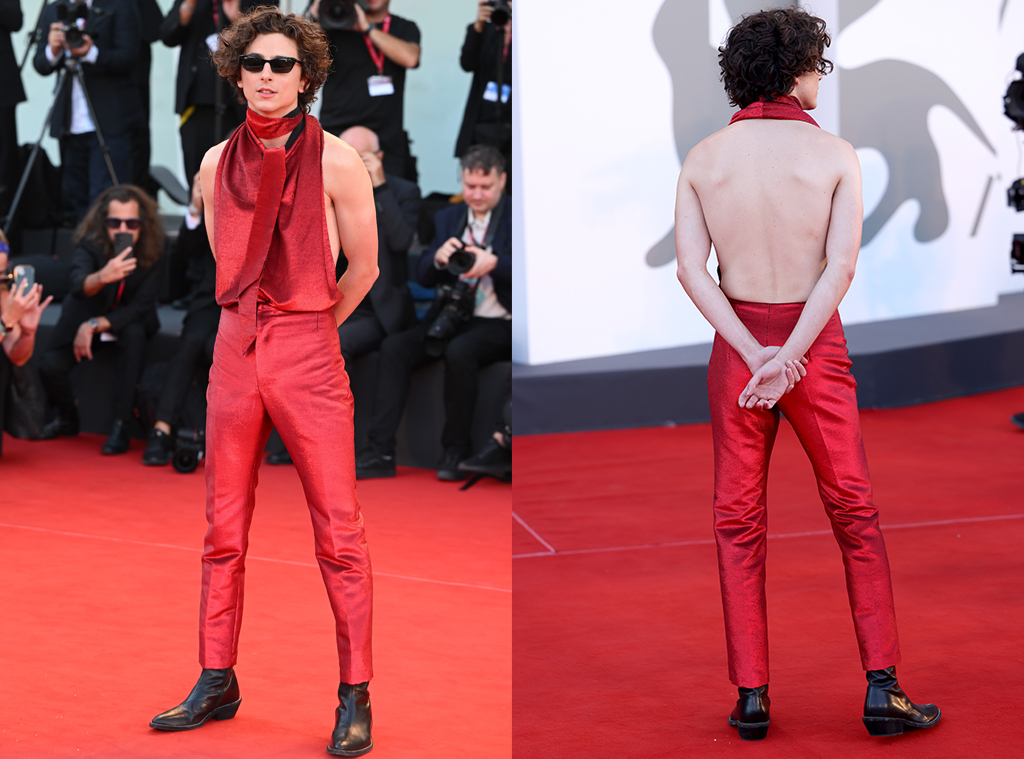 Oscars 2022: Timothee Chalamet Goes Shirtless on Red Carpet