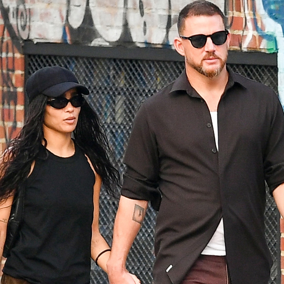 Channing Tatum and Zoe Kravitz take a stroll in New York City after having lunch