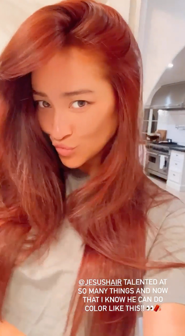 shay mitchell hair color 2022