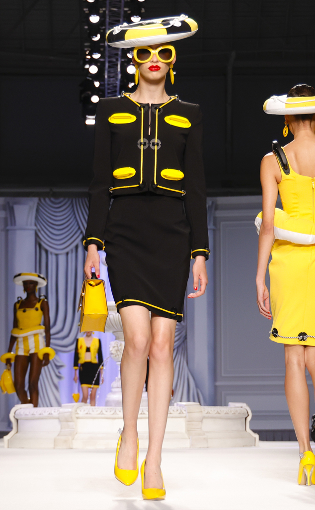 60s Fashion Fans Will Love Moschino's New Ode To Sci-Fi Fabulousness