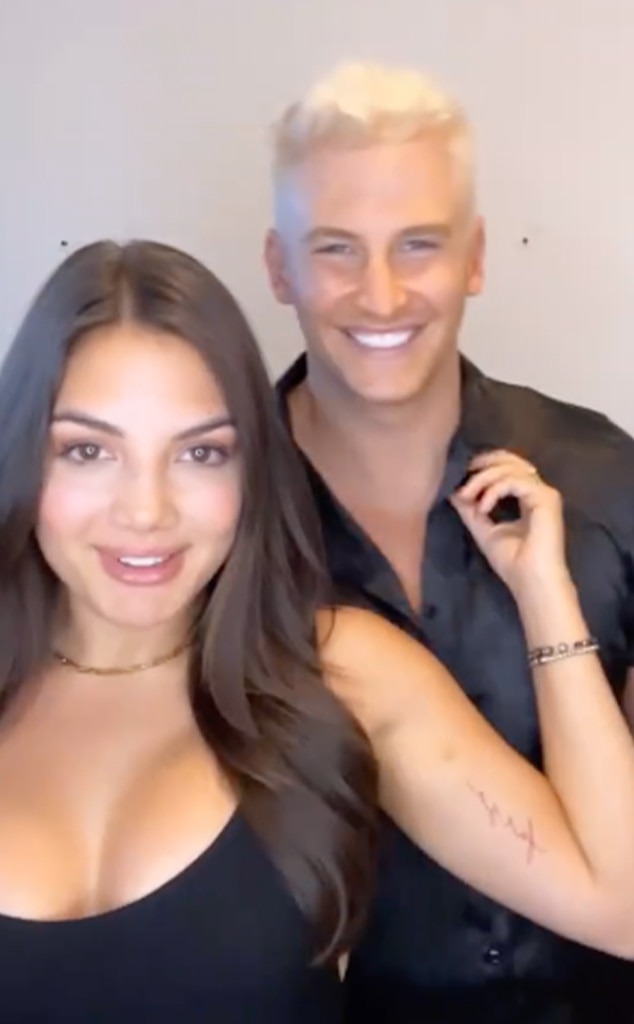 Giannina Gibelli Gives Boyfriend Blake Horstmann a Blonde Makeover