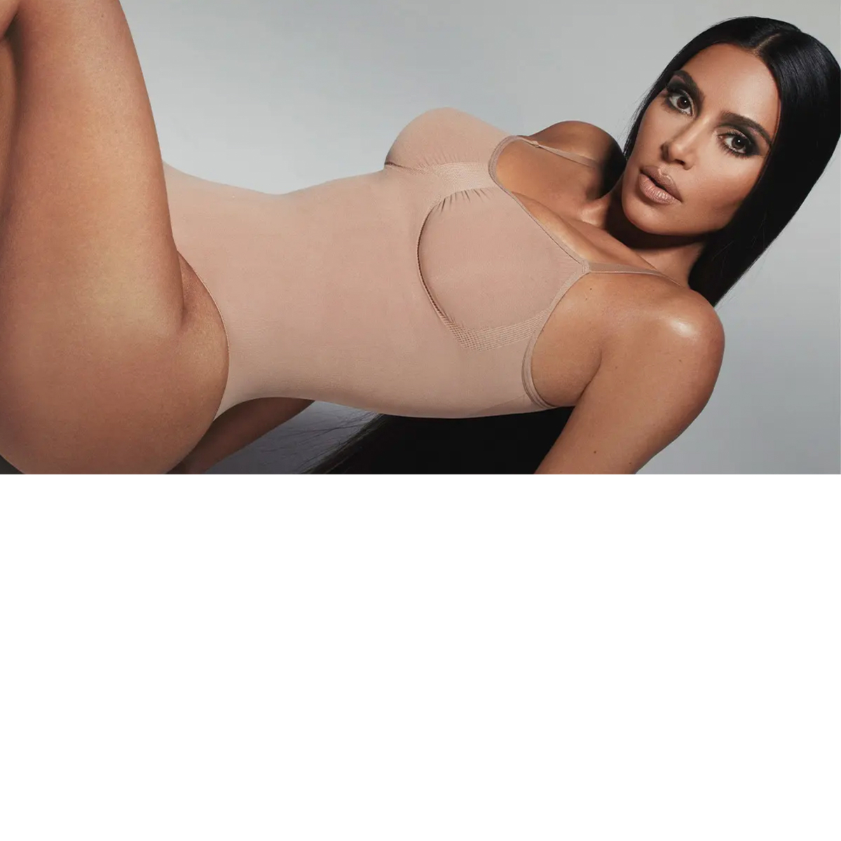 Kim Kardashian SKIMS Cotton Thong Bodysuit-3X