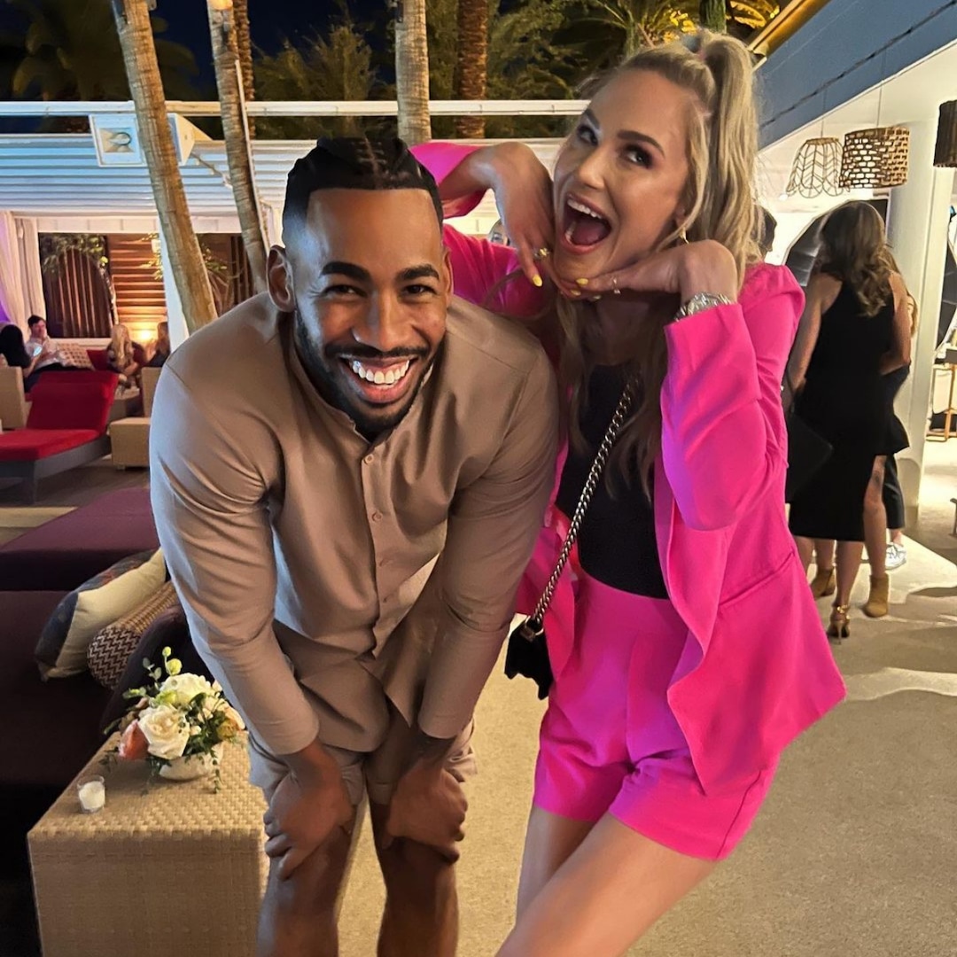 Meghan King and Bachelor Nation's Mike Johnson Pack on the PDA During Steamy Night Out