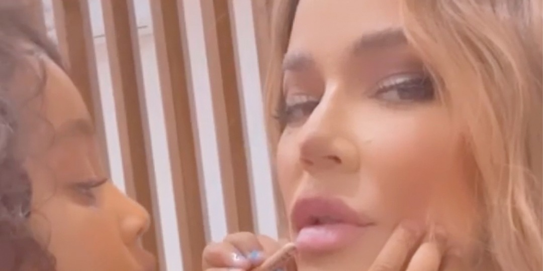 Khloe Kardashian Proves Niece Chicago West Is Already a Makeup Pro - E! Online.jpg