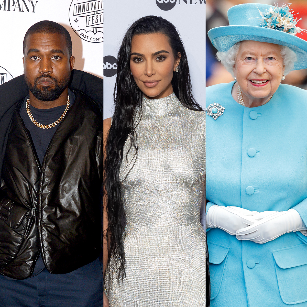Kanye West Seemingly Compares Kim Kardashian Divorce to Death of Queen Elizabeth II
