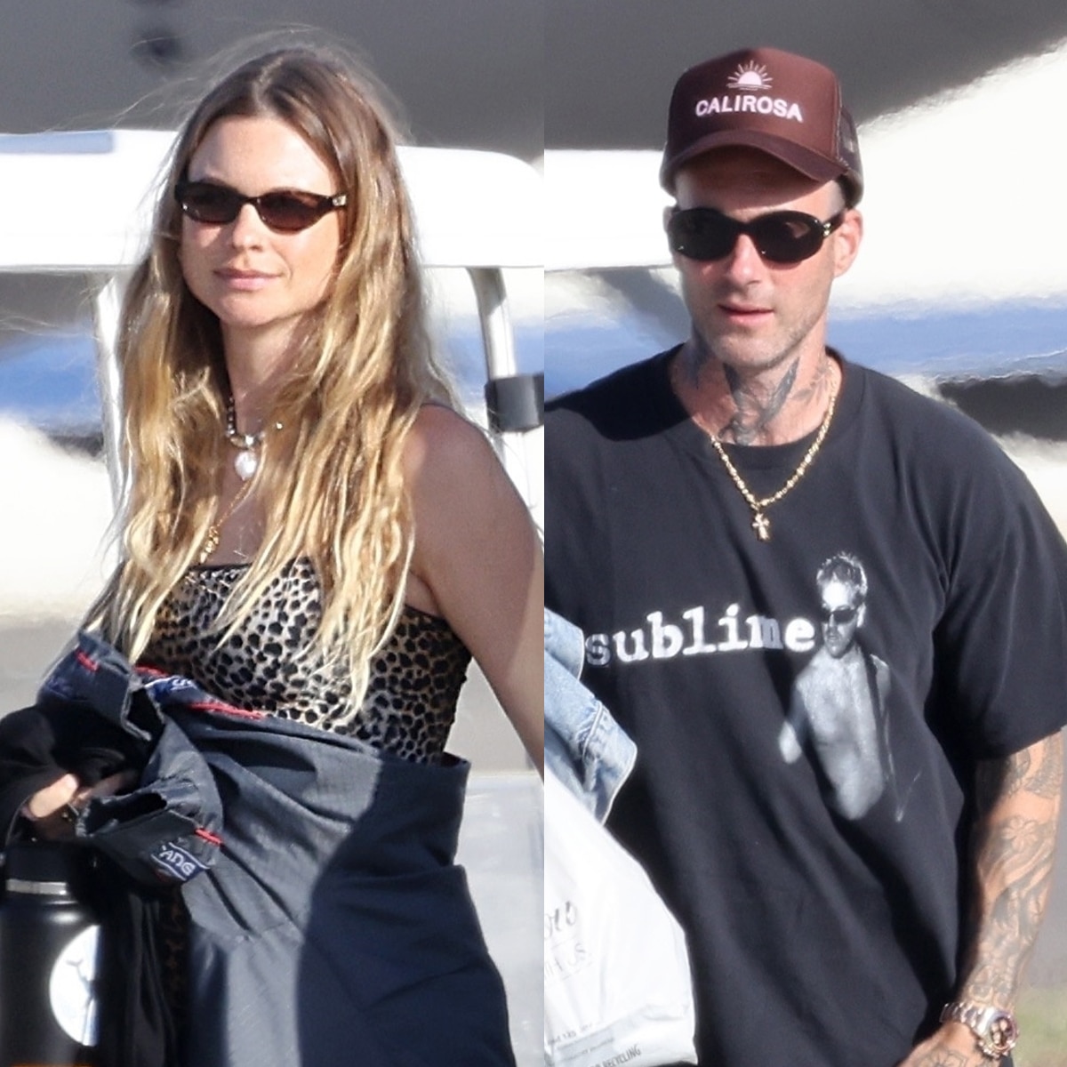 Adam Levine & Behati Prinsloo Put On United Front Amid Cheating Claim