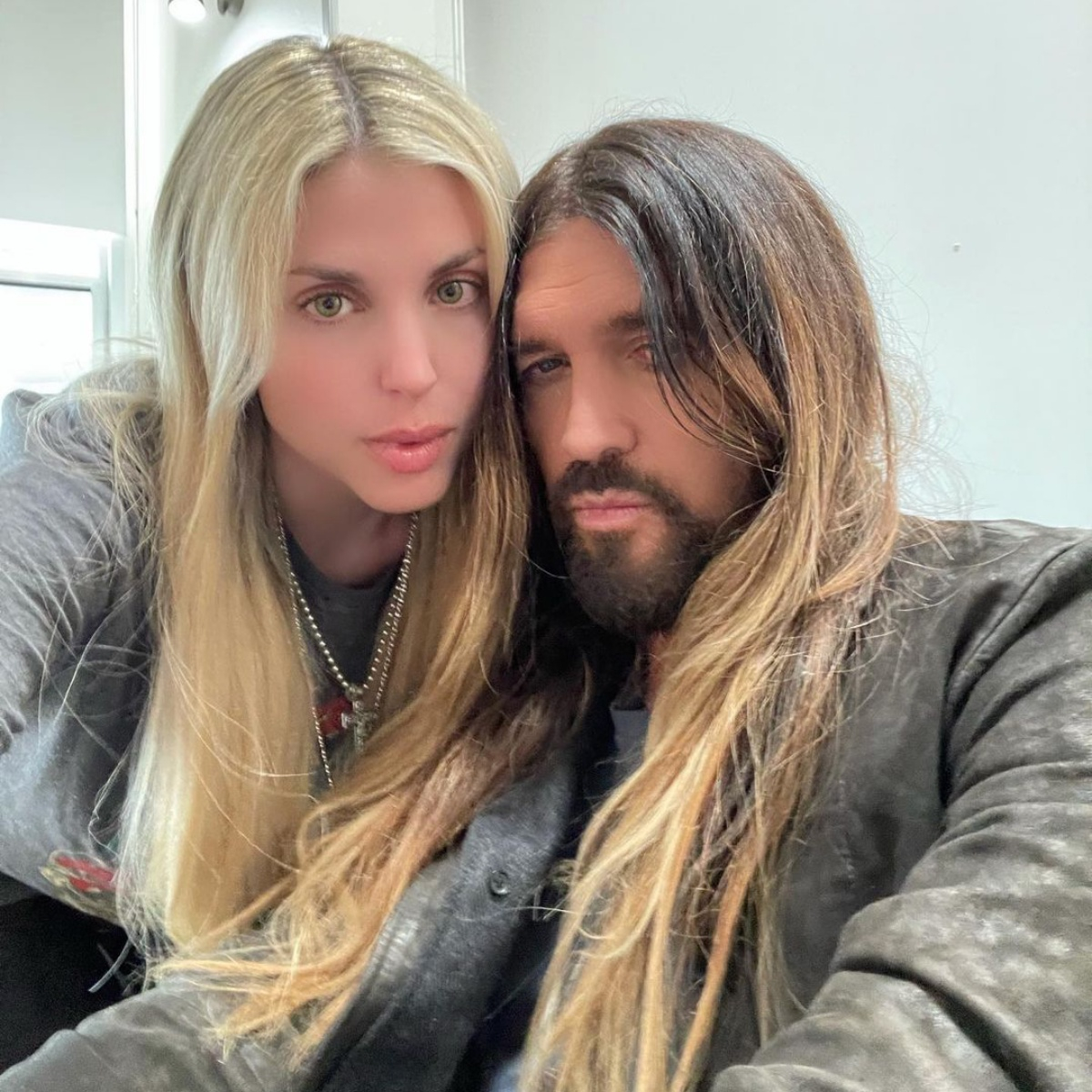 Billy Ray Cyrus and Fiancée Firerose Make Their Red Carpet Debut