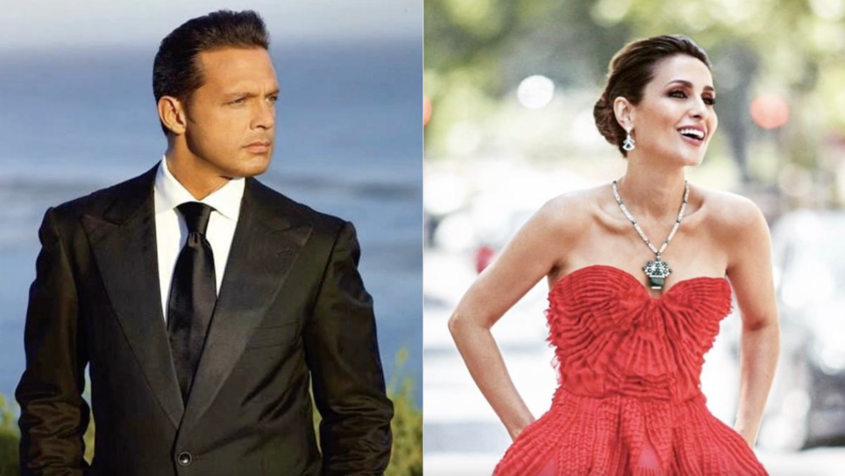 Paloma cuevas y Luis Miguel