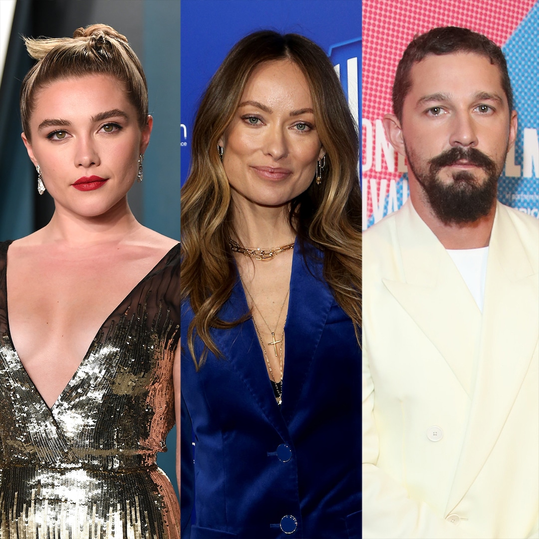 Olivia Wilde Avoids Shia LaBeouf Question After Answering "Tabloid Gossip" About Florence Pugh