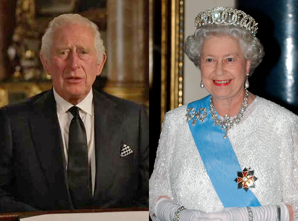 King Charles Honors "Darling Mama" Queen Elizabeth in First Speech - E! Online