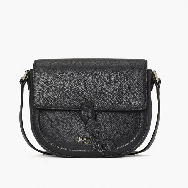 Kate Spade NY Adelia Street Women’s Beige Black Leather Crossbody Bag WKRU  3349