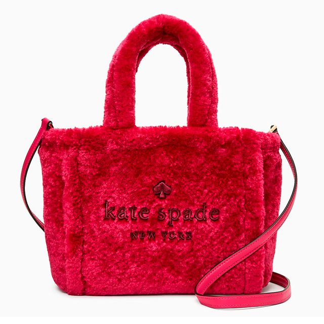 Kate Spade Faux Fur Tote Bags