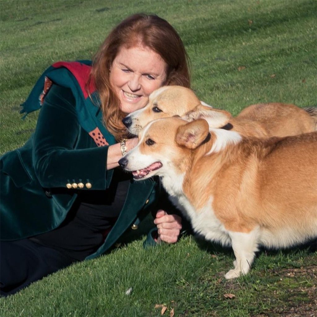 Sarah Ferguson, Queen Elizabeth, Dogs, Muick, Sandy, Instagram