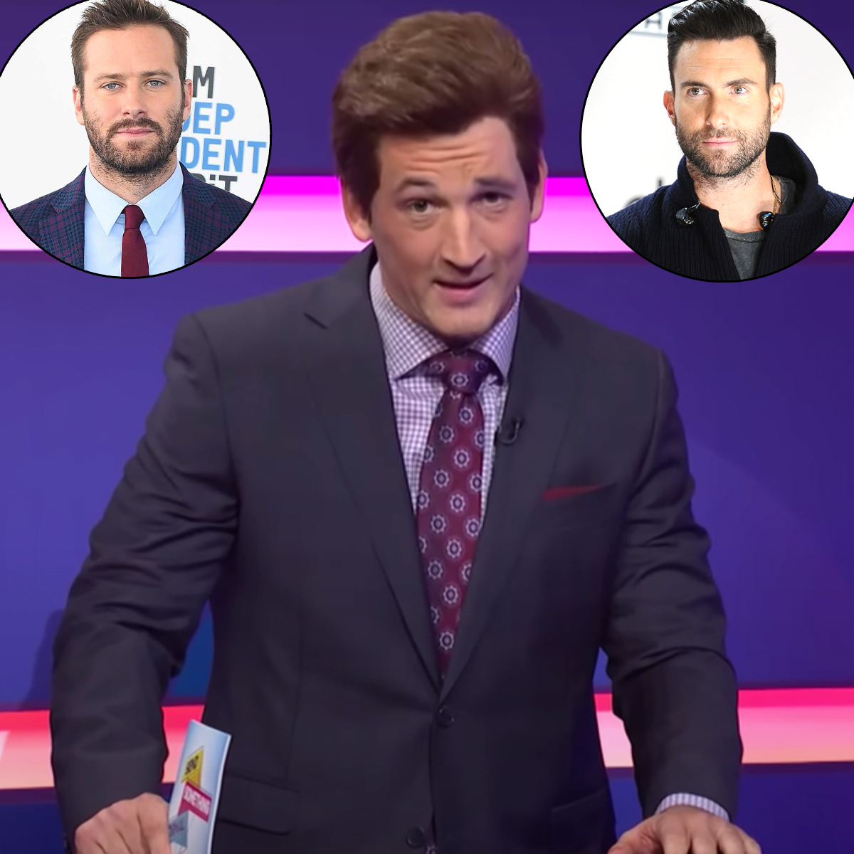 SNL Pokes Fun at Adam Levine and Armie Hammer’s DM Scandals