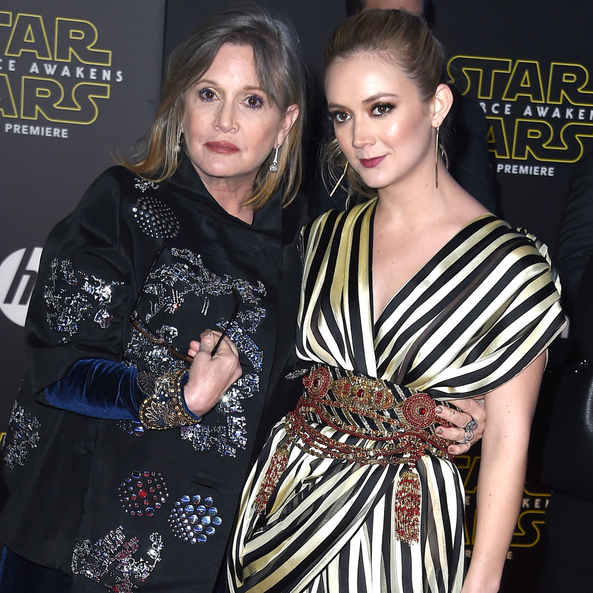Billie Lourd, Carrie Fisher