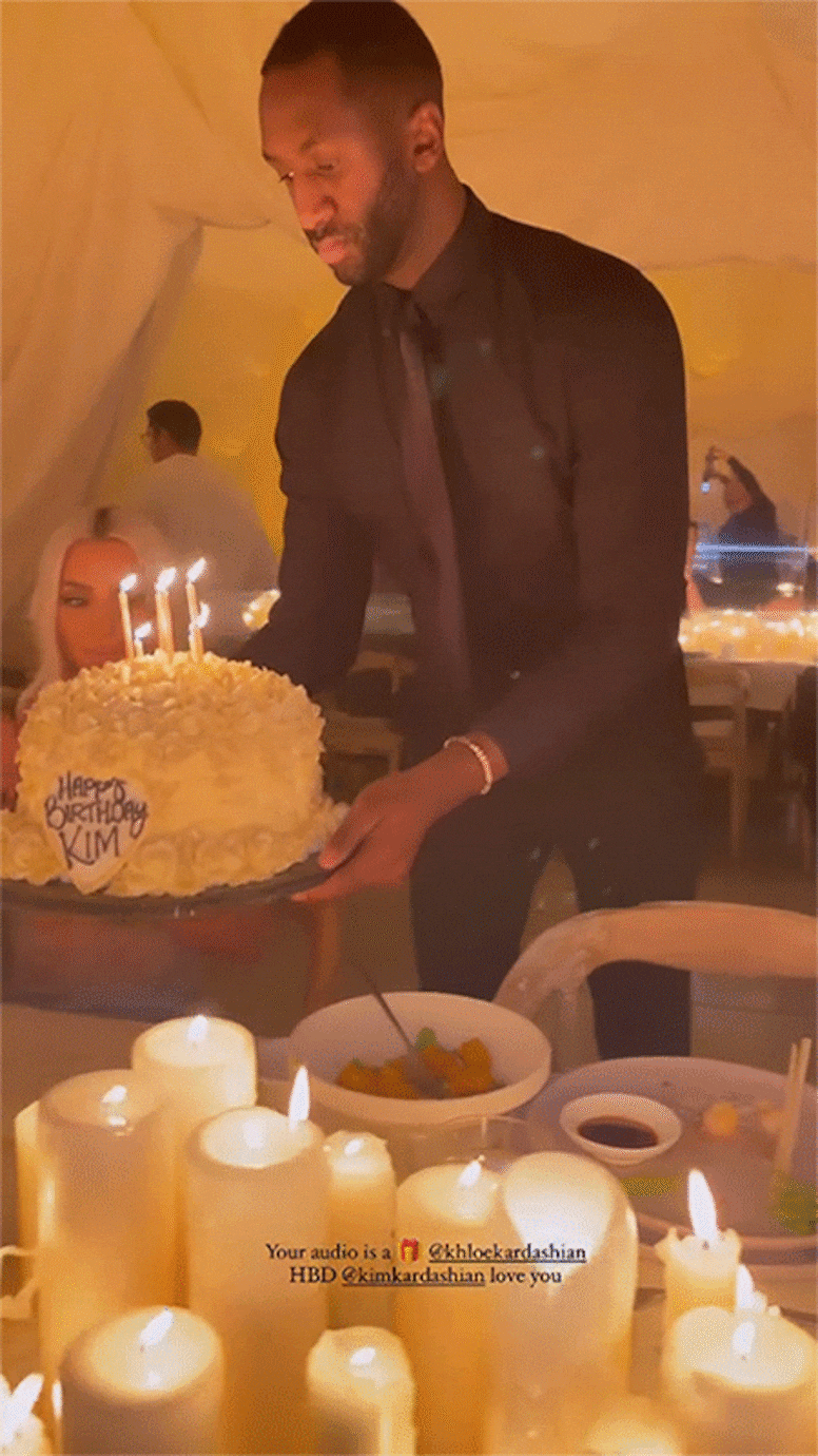 Kim Kardashian, Birthday, Instagram, GIF