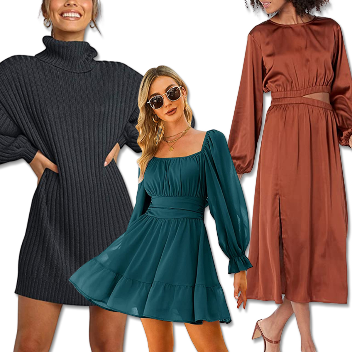 Shop the Trendiest  Fall Dresses Starting at $19