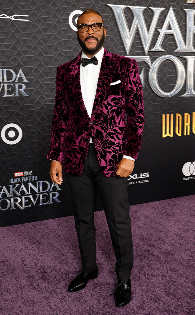 Michael B. Jordan Shines in Yellow Louis Vuitton for 'Black Panther' – WWD