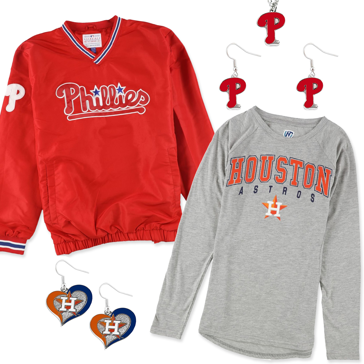 World Series 2022: Here's What To Wear To Cheer On The Houston Astros and  Philadelphia Phillies